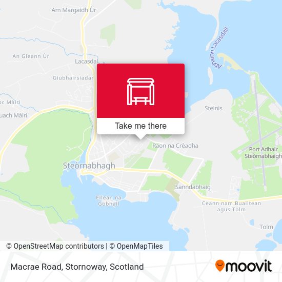 Macrae Road, Stornoway stop Routes, Schedules, and Fares