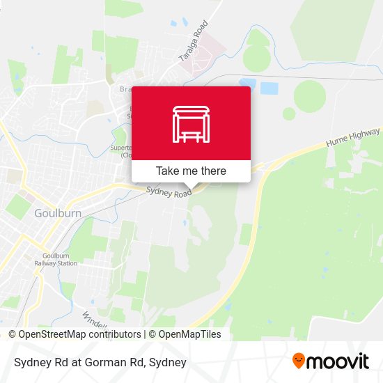 Sydney Rd at Gorman Rd stop Routes, Schedules, and Fares