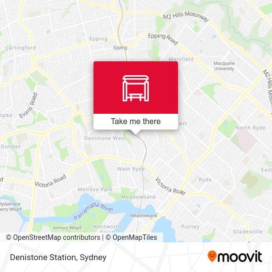Denistone Station station Routes, Schedules, and Fares