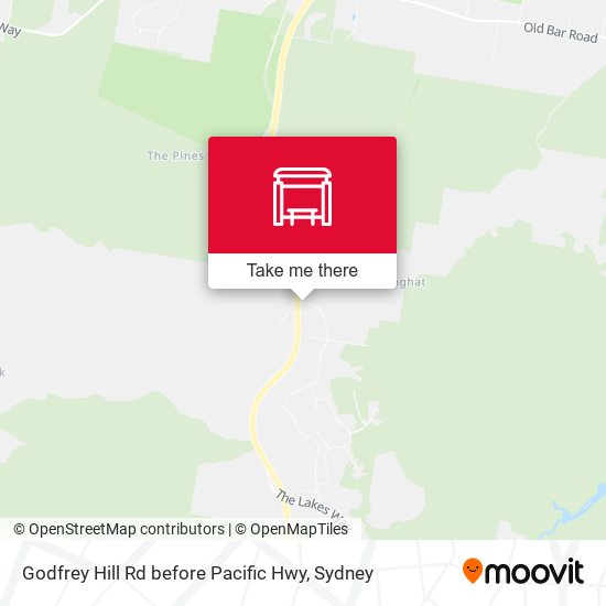 Godfrey Hill Rd before Pacific Hwy stop Routes, Schedules, and Fares