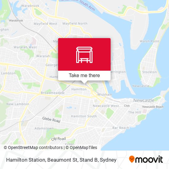 Hamilton Station, Beaumont St, Stand B Routes, Schedules, and Fares
