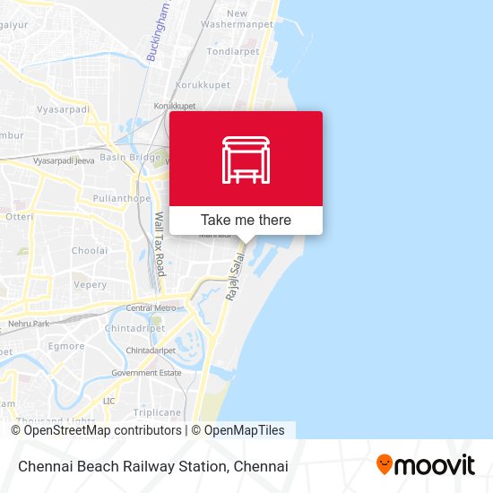 Chennai Beach Railway Station Routes, Schedules, and Fares