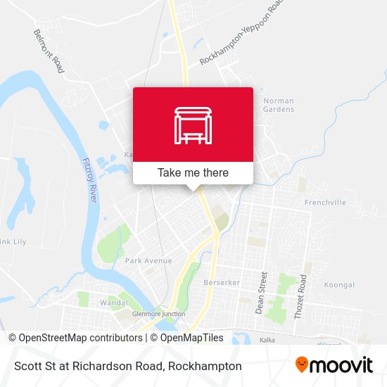 How to get to Scott St at Richardson Road in Rockhampton by Bus?