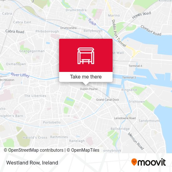 Westland Row stop Routes, Schedules, and Fares
