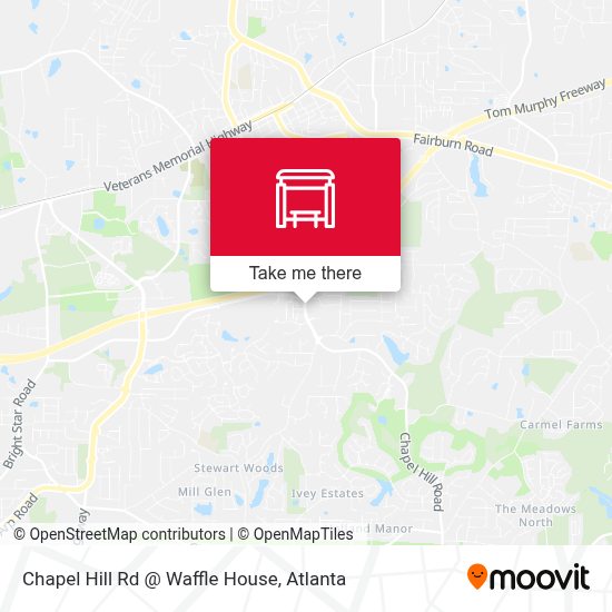 Chapel Hill Rd Waffle House stop Routes, Schedules, and Fares