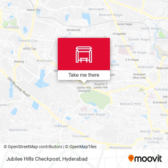 Jubilee Hills Checkpost station Routes, Schedules, and Fares