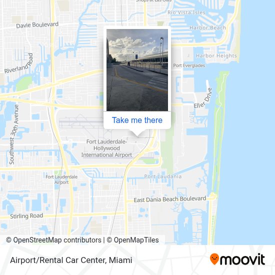 Airport/Rental Car Center stop Routes, Schedules, and Fares