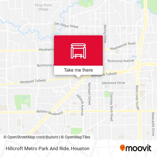 How to get to Hillcroft Metro Park And Ride in Houston by bus or light