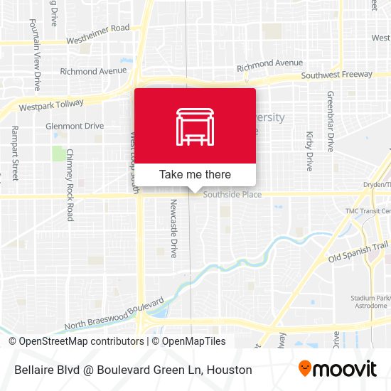 Bellaire Blvd Boulevard Green Ln stop Routes, Schedules, and Fares
