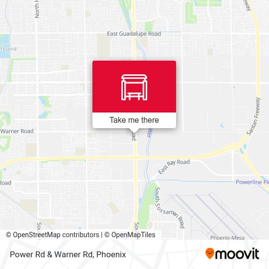 Power Rd & Warner Rd stop Routes, Schedules, and Fares