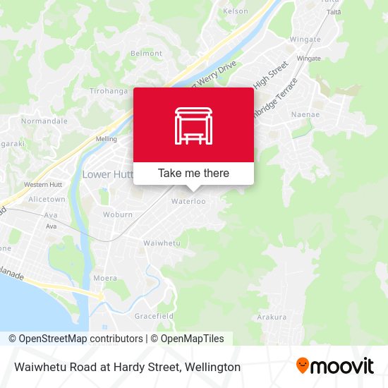 Waiwhetu Road at Hardy Street station Routes, Schedules, and Fares