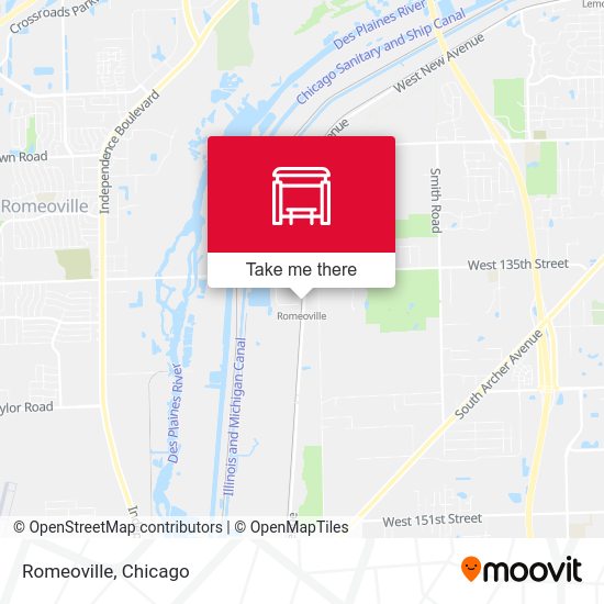 Romeoville station Routes, Schedules, and Fares