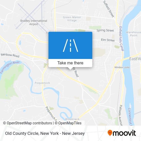 ¿Cómo llegar a Old County Circle en Windsor Locks en Autobús o Tren?