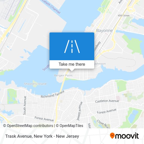 ¿Cómo llegar a Trask Avenue, Bayonne, Nj en Autobús, Tren o Metro?