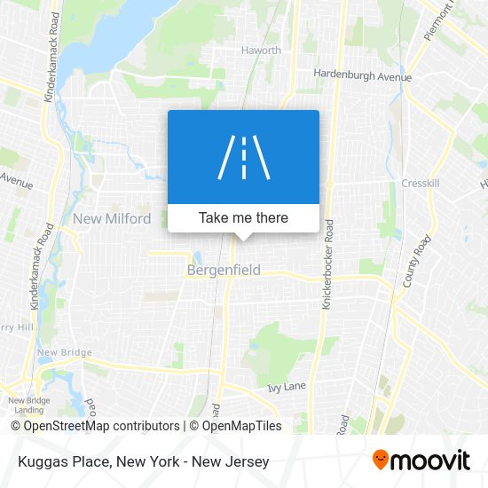 ¿Cómo llegar a Kuggas Place, Bergenfield, Nj en Autobús o Metro?
