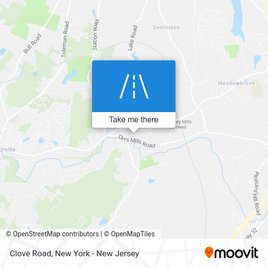 ¿Cómo llegar a Clove Road, Blooming Grove, Ny en Tren o Autobús?