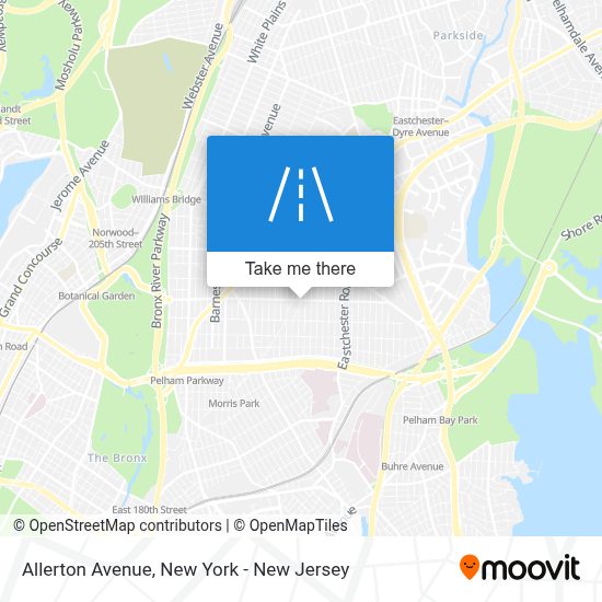 How to get to Allerton Avenue, Bronx by bus or train?