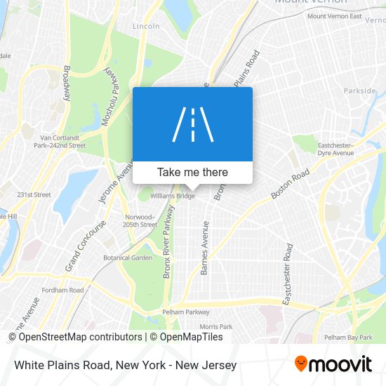 How to get to White Plains Road, Bronx by subway, bus or train?