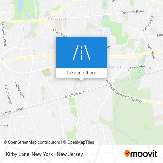 ¿Cómo llegar a Kirby Lane en Central Islip, Ny en Tren o Autobús?