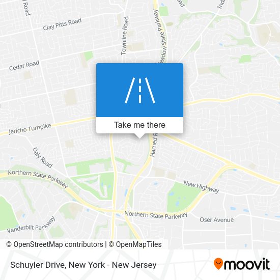 ¿Cómo llegar a Schuyler Drive, Commack, Ny en Autobús o Tren?