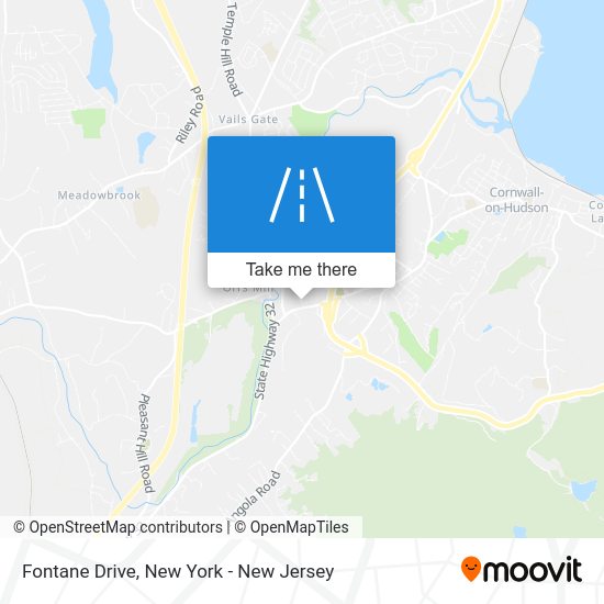 ¿Cómo llegar a Fontane Drive en Cornwall, Ny en Autobús, Tren, Metro o
