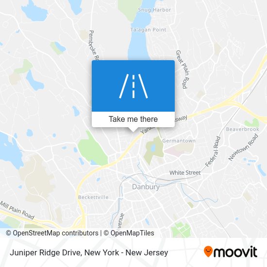 ¿Cómo llegar a Juniper Ridge Drive, Danbury, Ct en Autobús o Tren?