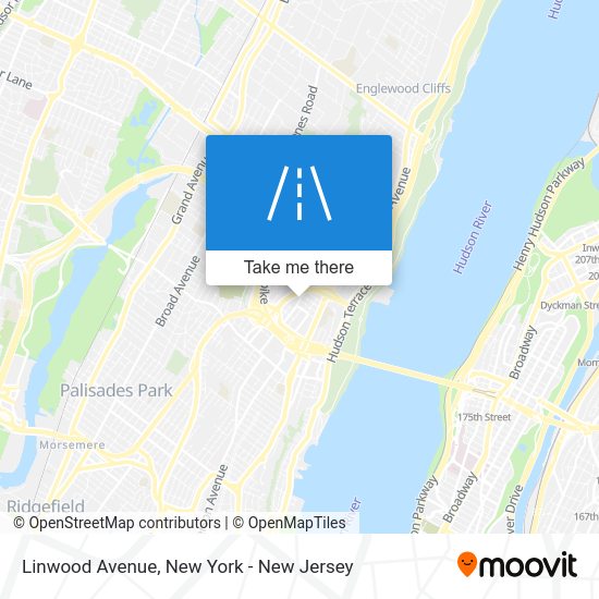 How to get to Linwood Avenue, Fort Lee, Nj by bus or subway?