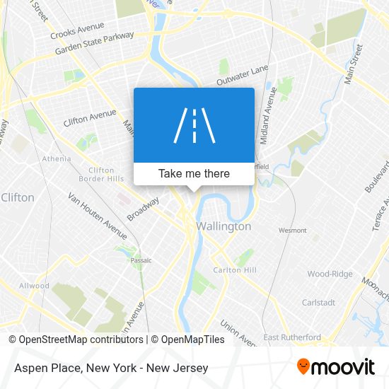 How to get to Aspen Place, Passaic, Nj by bus, subway or train?