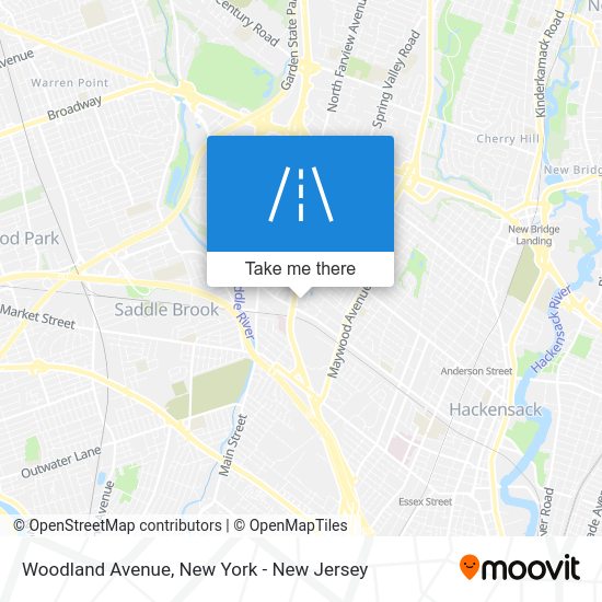 ¿Cómo llegar a Woodland Avenue, Rochelle Park, Nj en Autobús o Metro?