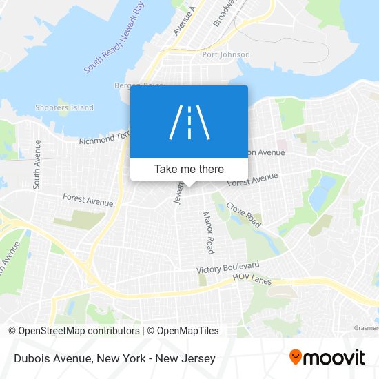 ¿Cómo llegar a Dubois Avenue, Staten Island en Autobús, Ferry, Metro o Tren?