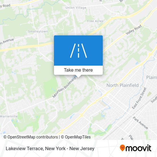 ¿Cómo llegar a Lakeview Terrace, Watchung, Nj en Autobús o Tren?