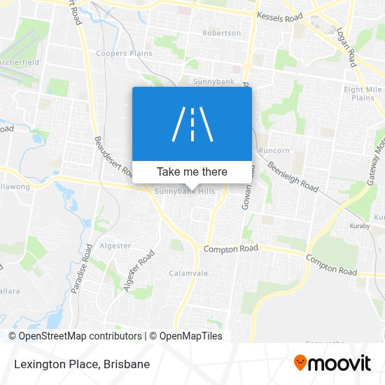 How to get to Lexington Place in Sunnybank Hills by Bus or Train?