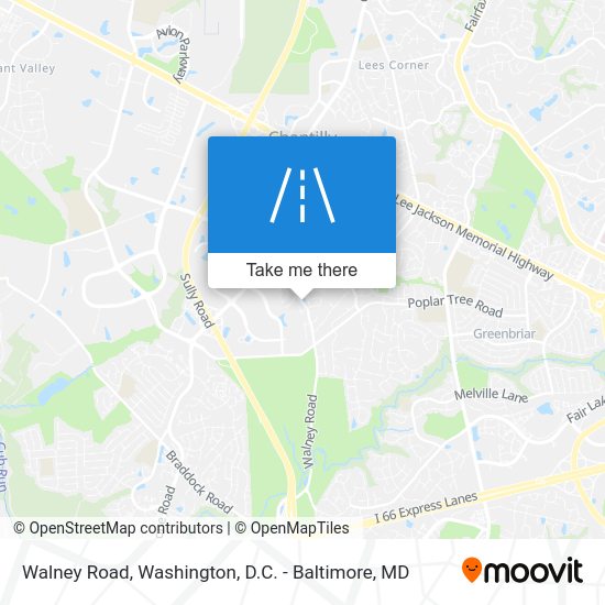 How to get to Walney Road in Fairfax County by Bus or Metro?