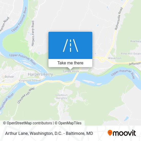 ¿Cómo llegar a Arthur Lane, Sandy Hook en Tren o Autobús?