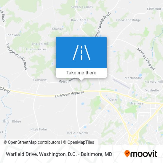 How to get to Warfield Drive, Washington, D.C. Baltimore, MD by Bus