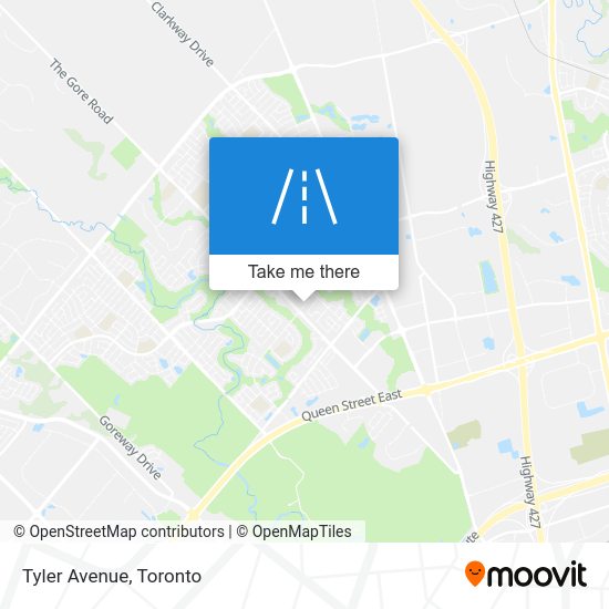 How to get to Tyler Avenue in Brampton by Bus?