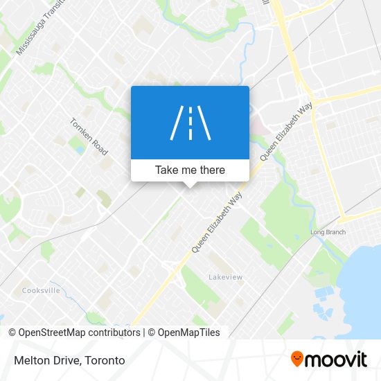 How to get to Melton Drive, Mississauga by bus or train?