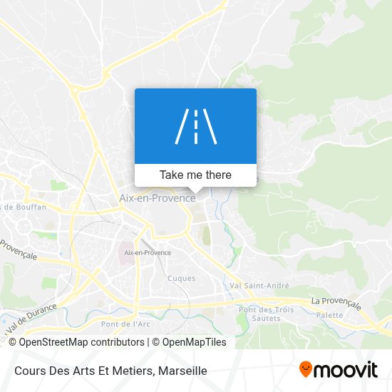 How To Get To Cours Des Arts Et Metiers In Aix En Provence By Bus Or Light Rail