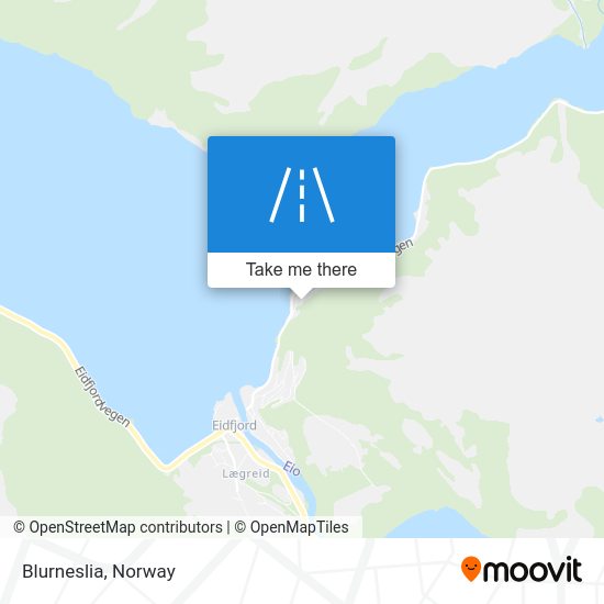 How to get to Blurneslia, Norway by bus, train or light rail?
