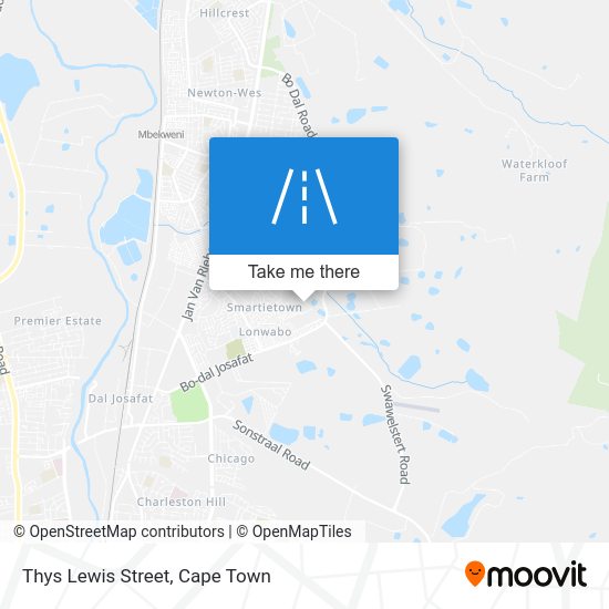 How to get to Thys Lewis Street in Paarl by Train or Bus?