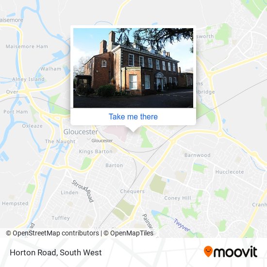 Great Horton Road Bradford Map