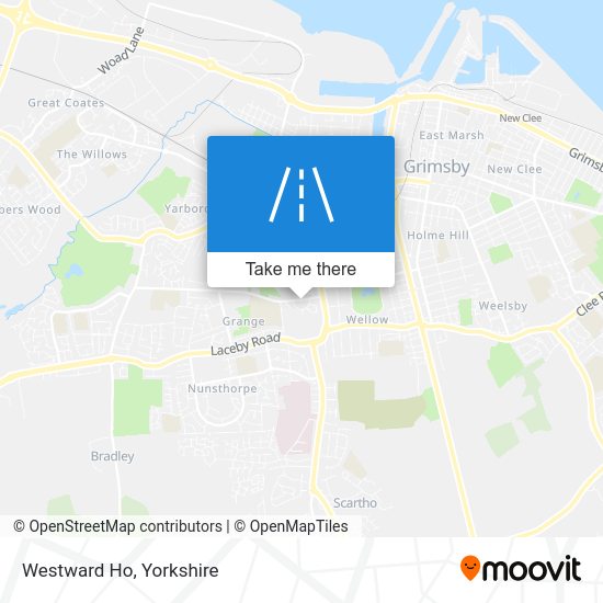 How to get to Westward Ho, Grimsby by bus?