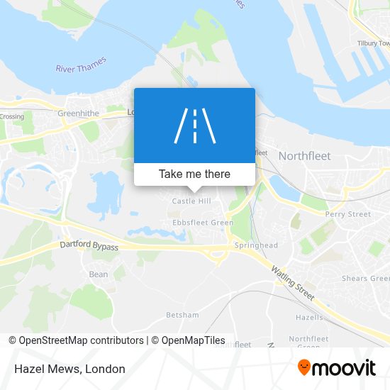 How to get to Hazel Mews in by Bus, Train or DLR?