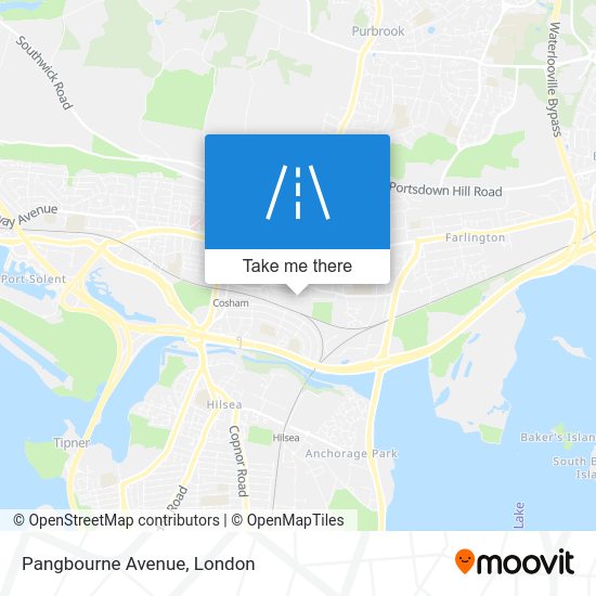 How to get to Pangbourne Avenue, London by train or bus?
