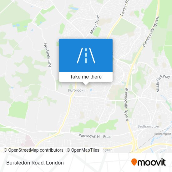 How to get to Bursledon Road in Havant by Bus or Train?
