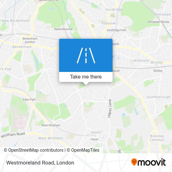 How to get to Westmoreland Road, Bromley by bus or train?
