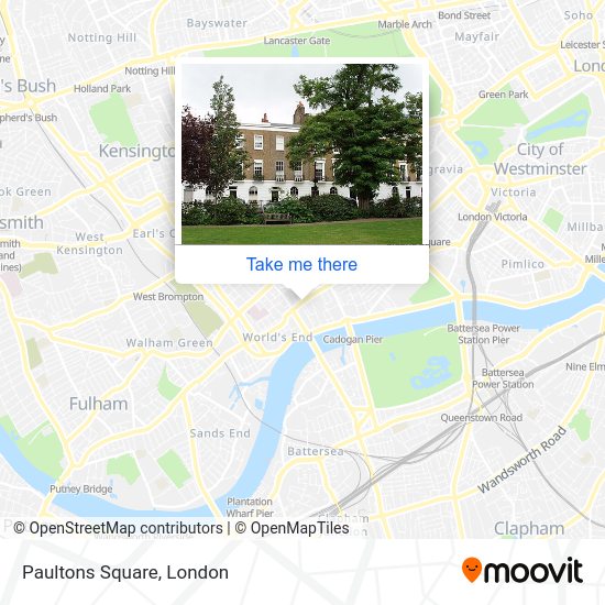 How to get to Paultons Square, Chelsea by bus, Tube or train?