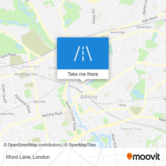 Find the best routes to Ilford Lane