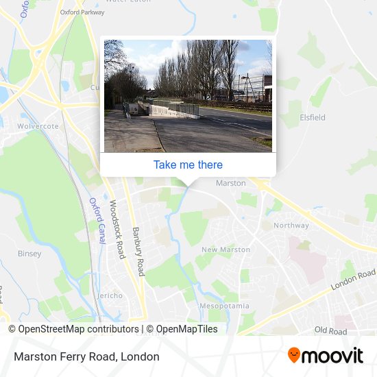 How to get to Marston Ferry Road in Oxford by Bus or Train?