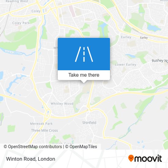 How to get to Winton Road, Reading by bus or train?
